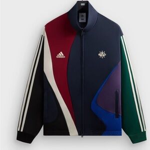 Kith x Adidas Football Track Jacket color Multi size Large